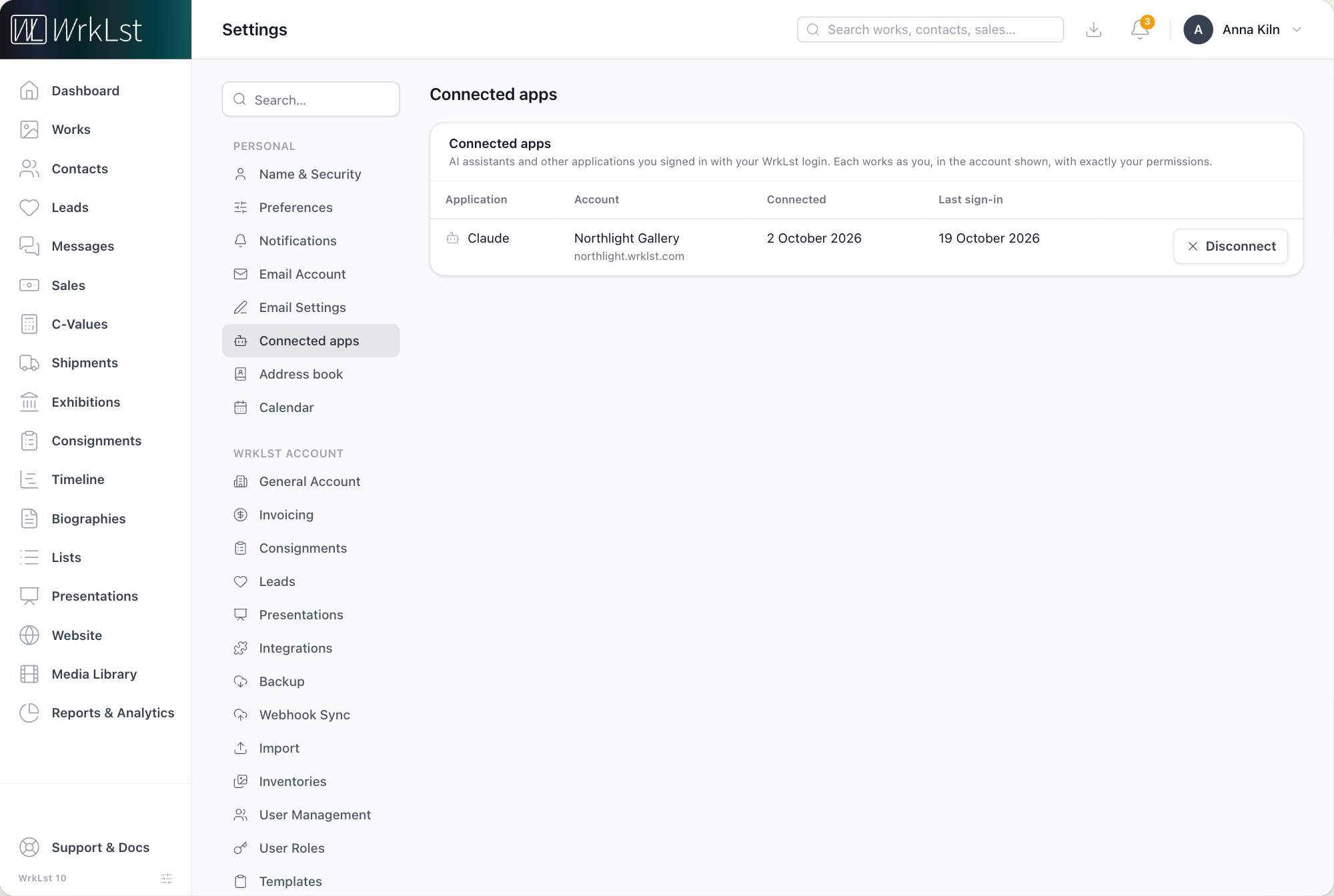 AI assistants: work with WrkLst from Claude, ChatGPT or Cursor