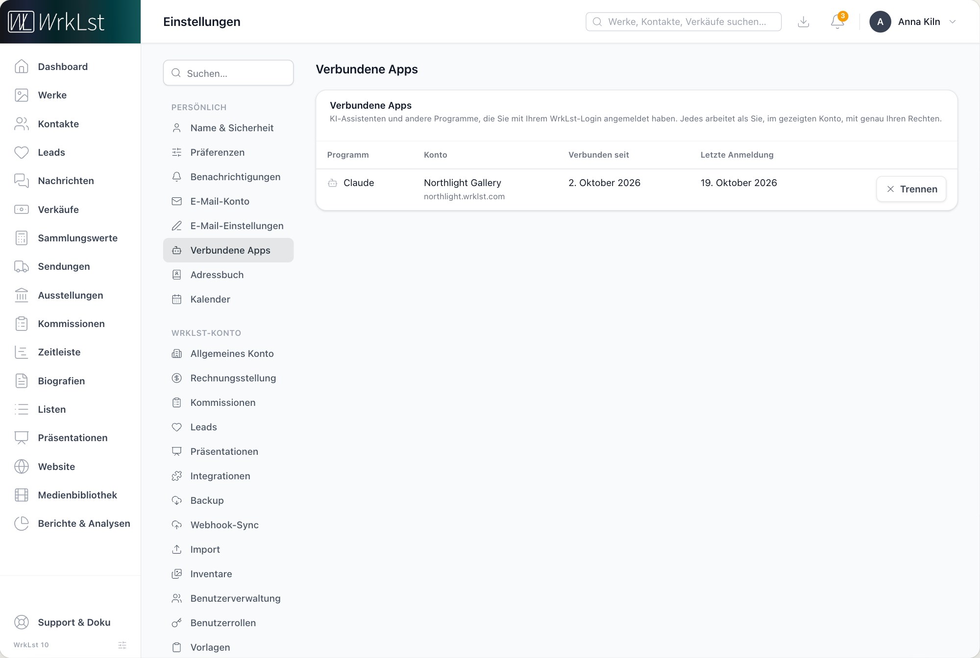KI-Assistenten: mit WrkLst aus Claude, ChatGPT oder Cursor arbeiten